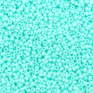 Miyuki rocailles Perlen 15/0 - Duracoat opaque catalina green 15-4472